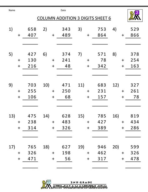 Printable Worksheets Www Mathworksheets4kids Com